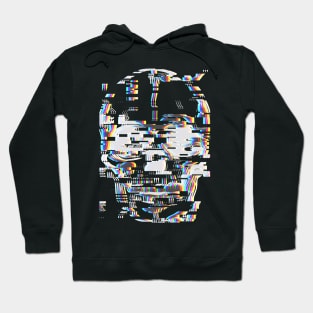 Graphic skull with glitch effect Hoodie